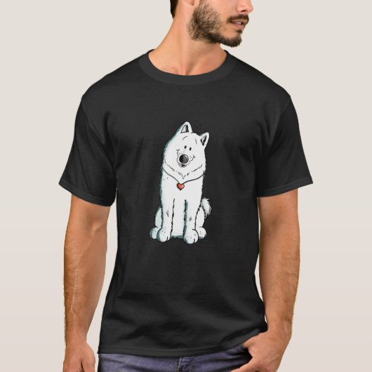 Samoyed Dog  For Samoyed Dog Fans Tシャツ (正面)