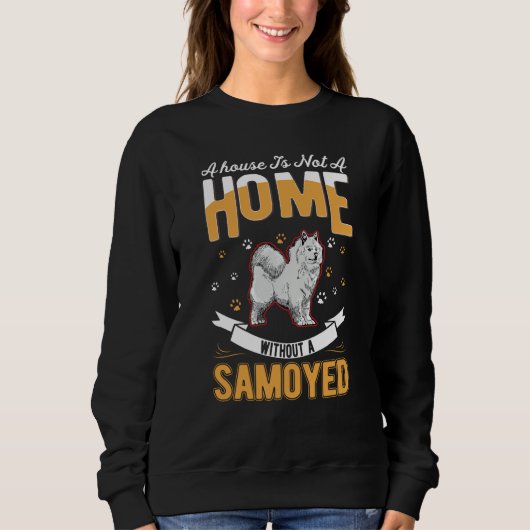Samoyed Home Samoyed スウェットシャツ (正面)
