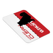 Samoyed Husky犬の食洗機マグネット – クリッククリーン マグネット (右側)