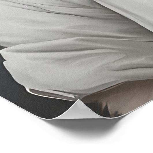 Samoyed In Chefs Hat Poster, Pet Poster, Samoyed ポスター (角)