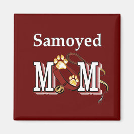 Samoyed MOMギフト マグネット