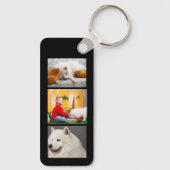 Samoyed... Mom最高のカスタム両面キーチェーン キーホルダー (裏面)