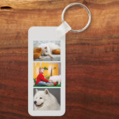 Samoyed... Mom最高のカスタム両面キーチェーン キーホルダー (裏面)