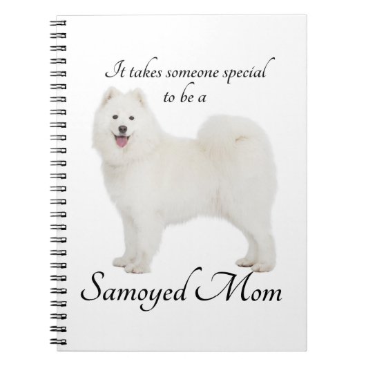 Samoyed Mom Notebook ノートブック (正面)