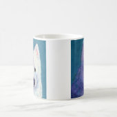 Samoyed Mug - "ブッダ" コーヒーマグカップ (中央)