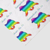 Samoyed No.1ティッシュギフトラップ；マッチングアイテム 薄葉紙 (詳細)