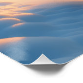 Samoyed Snowy Mountain Adventure Christmas ポスター (コーナー)