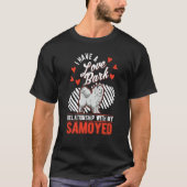 Samoyed Valentine's Day Samoyed Tシャツ (正面)