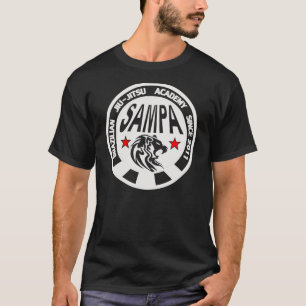 Sampaのブラジル人のJiu Jitsuアカデミー Tシャツ