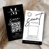 Sample Scent Tester Card Candle Fragrance Tester