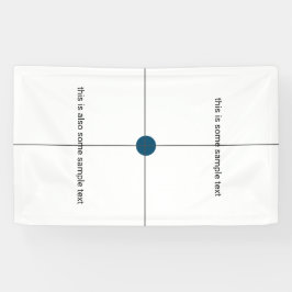 sample test 横断幕