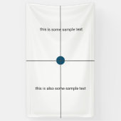 sample test 横断幕 (縦)