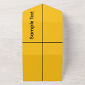 Sample Tri-Fold invitation 2/19/2026 オールインワン招待状 (外側)