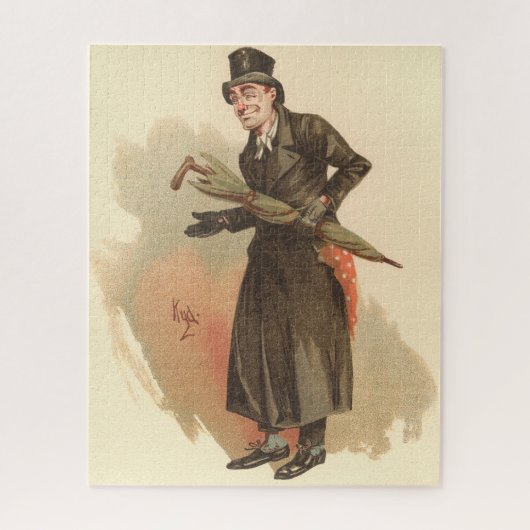 Sampson Brass, Kyd, Dickens The Old Curiosity Shop ジグソーパズル (縦)