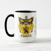 Sams家族の紋章付き外衣 マグカップ (左)