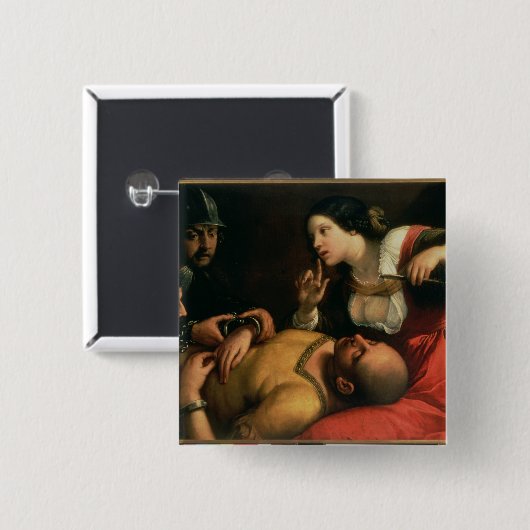 SamsonおよびDelilah 缶バッジ (正面&裏面)