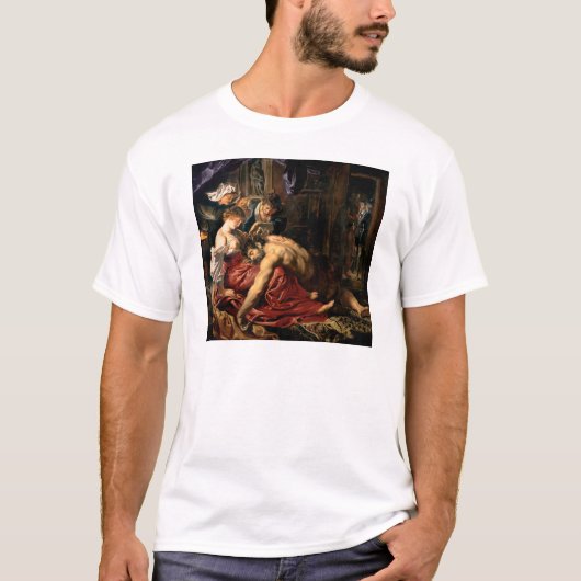 SamsonおよびDelilah、c.1609 Tシャツ (正面)