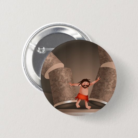 Samsonの漫画の聖書の物語の強さ 缶バッジ (正面&裏面)