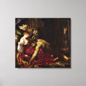 Samson and Delilah by Peter Paul Rubens キャンバスプリント (正面)