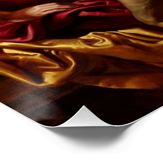 Samson and Delilah by Peter Paul Rubens ポスター (コーナー)