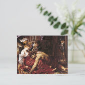 Samson and Delilah by Peter Paul Rubens Postcard ポストカード (スタンド正面)