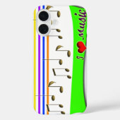 Samsung ミュージカルノートケース Case-Mate iPhoneケース (裏面)
