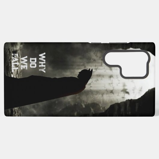 Samsung Batman Cover Samsung Galaxyケース (裏面横)