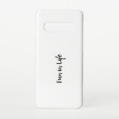 Samsung Galaxy S10 Hülle Fun in Life  Galaxyケース (裏面)