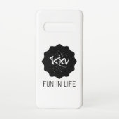 Samsung Galaxy S10 Hülle Fun ist Live Logo  Galaxyケース (裏面)