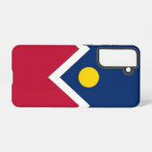 Samsung Galaxy S21アメリカ合衆国デンバー州旗 Galaxyケース (裏面横)