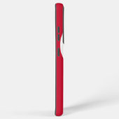 Samsung Galaxy S21ウルトラケースとグリーンランド国旗 Samsung Galaxyケース (右側面)