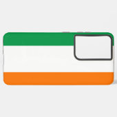 Samsung Galaxy S21ウルトラ・ケースとアイルランド国旗 Galaxyケース (左側面)