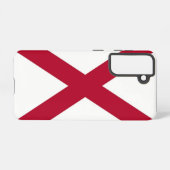 Samsung Galaxy S21米国アラバマ州旗 Galaxyケース (裏面横)