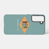 Samsung Galaxy S21米国デラウェア州旗 Galaxyケース (裏面横)