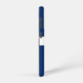 Samsung Galaxy S21米国産インディアナポリス州旗 Galaxyケース (右側面)