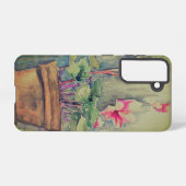 SAMSUNG GALAXY S21電話ケースエコ花スタイル GALAXYケース (裏面横)