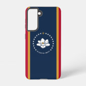 Samsung Galaxy S21 Case Flag of Mississippi Galaxyケース (裏面)
