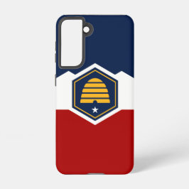 Samsung Galaxy S21 Case Flag of Utah, USA S21ケース