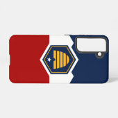 Samsung Galaxy S21 Case Flag of Utah, USA Galaxyケース (裏面横)