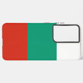 Samsung Galaxy S21 Plusブルガリア国旗 Galaxyケース (裏面横)