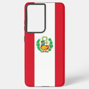 Samsung Galaxy S21 Plus Caseペルー国旗 S21+ケース