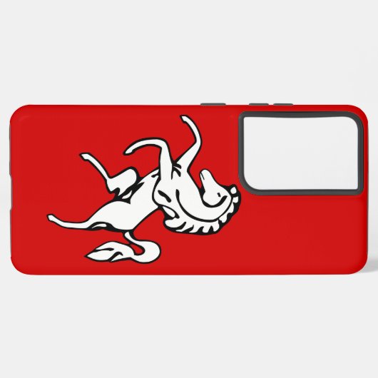 Samsung Galaxy S21 Plus Case flag of Kent County Samsung Galaxyケース (裏面横)