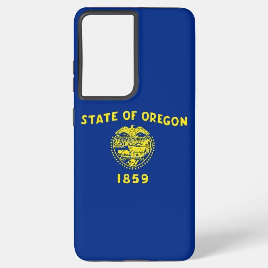 Samsung Galaxy S21 Plus Case Flag of Oregon Galaxyケース (裏面)