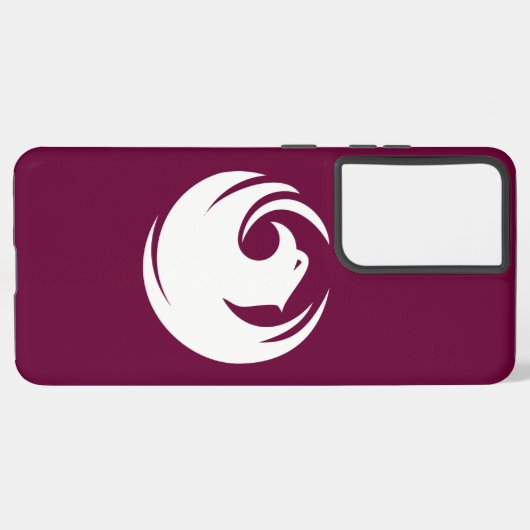 Samsung Galaxy S21 Plus Case flag of Phoenix City Samsung Galaxyケース (裏面横)