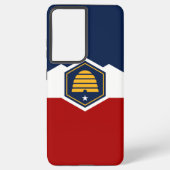 Samsung Galaxy S21 Plus Case flag of Utah, USA Galaxyケース (裏面)