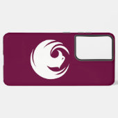Samsung Galaxy S21 Ultra Case, Phoenix City flag Galaxyケース (左側面)