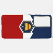 Samsung Galaxy S21 Ultra Case with Utah flag Galaxyケース (左側面)