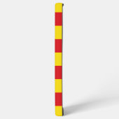 Samsung Galaxy S22ウルトラケースとカタロニア国旗 Galaxyケース (左側面)