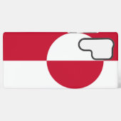 Samsung Galaxy S22ウルトラケースとグリーンランド国旗 Galaxyケース (裏面横)