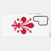 Samsung Galaxy S22ウルトラケースとフローレンス国旗 Galaxyケース (裏面横)